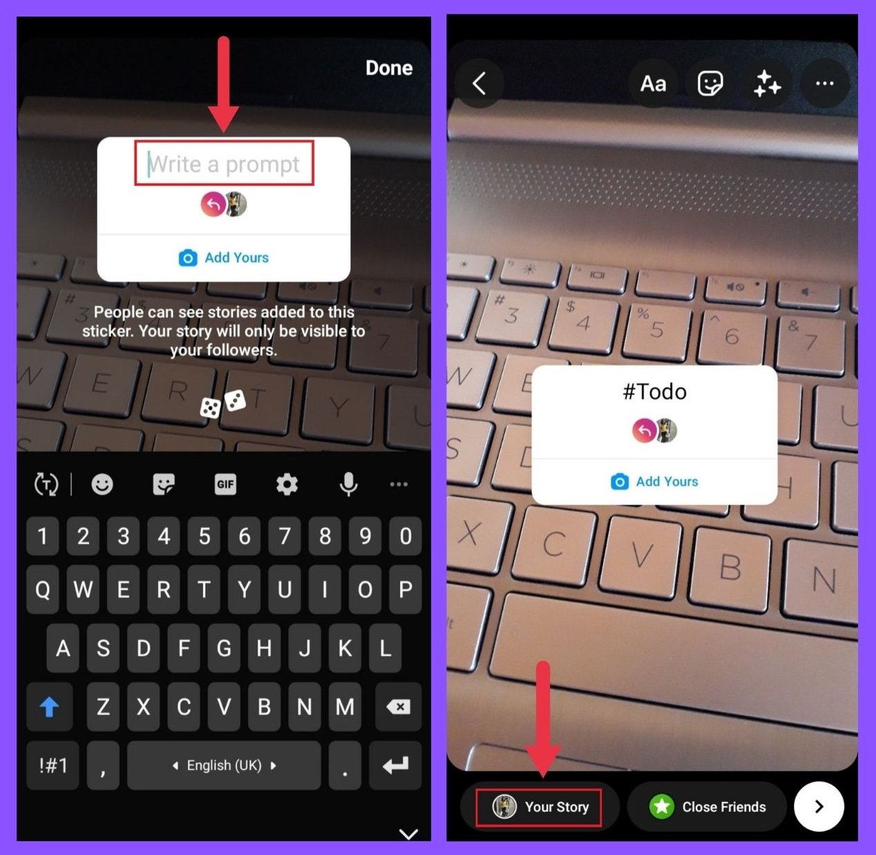Instagram 'Add Yours' sticker not working Quick Fix