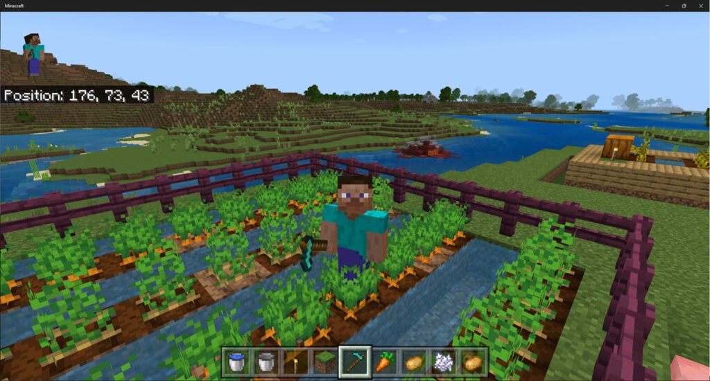 How to Make a Garden in Minecraft 