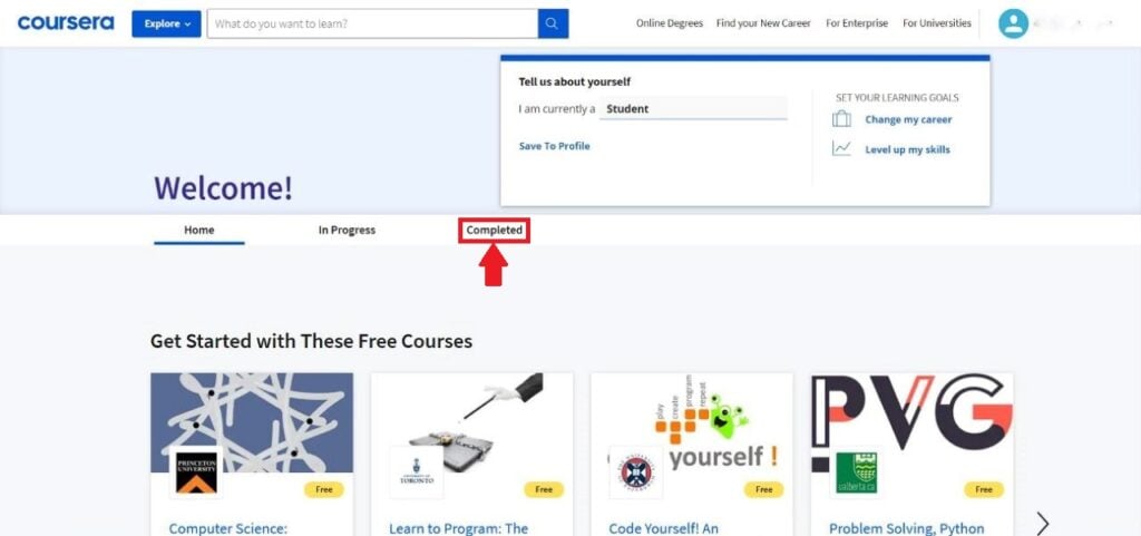 How to download a Coursera certificate?