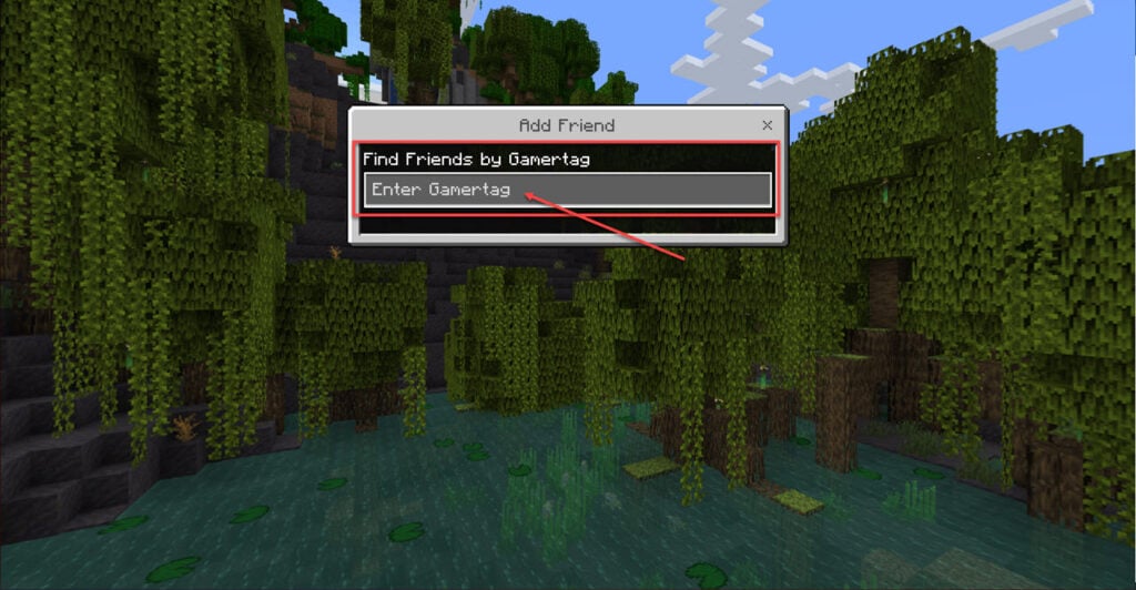 how to add friend in minecraft java edition