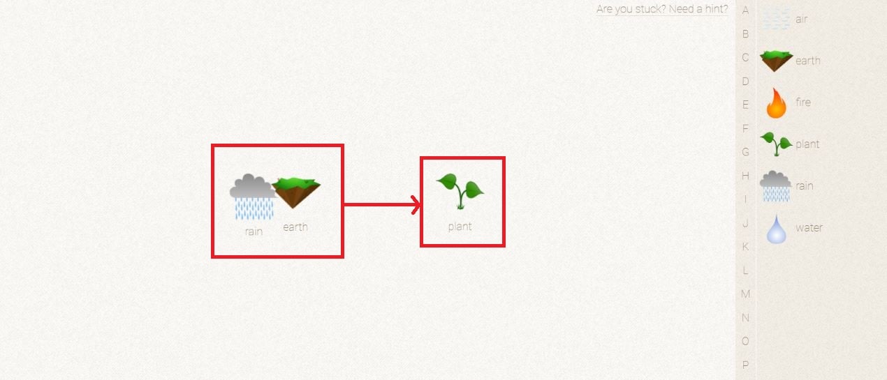 How to make a tree in Little Alchemy?