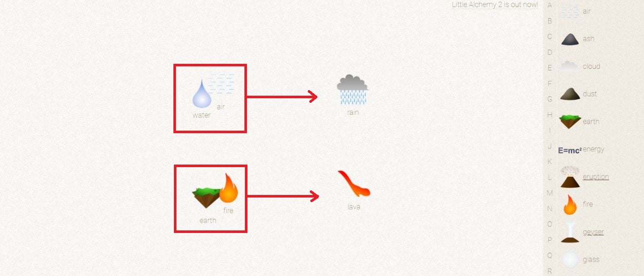 How to make wood in Little Alchemy?