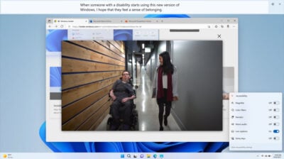 This is an image of windows11 live captions