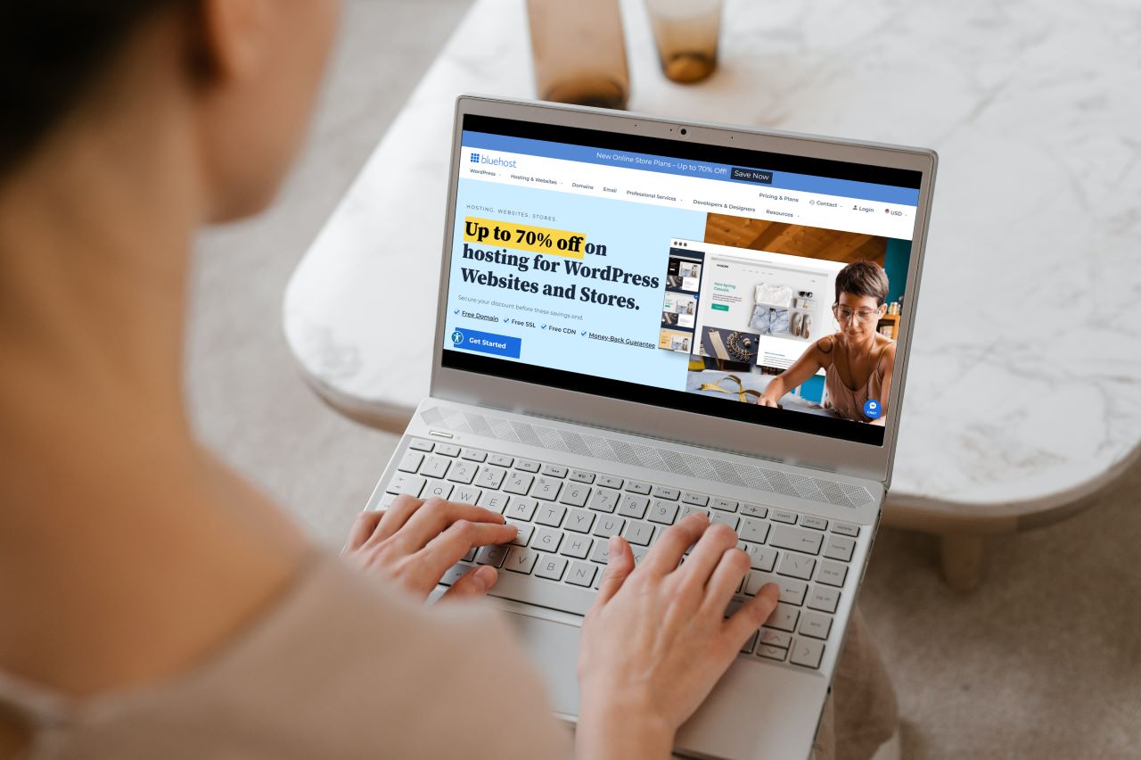 This is an image of bluehost featured