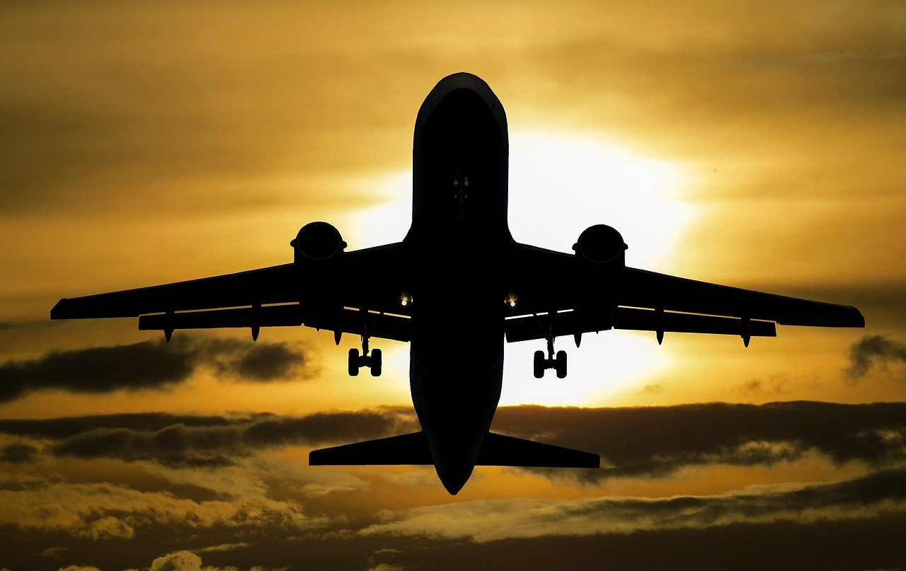 This is an image of aeroplane airplane