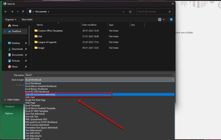 How to create a CSV file?