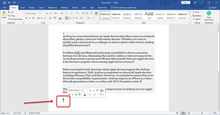How to delete a section break in Word?