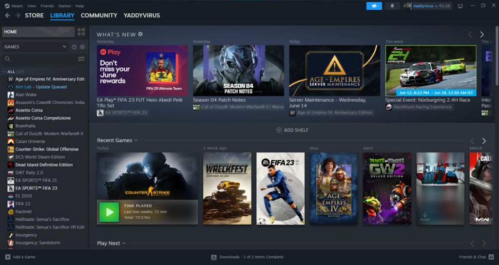 Valve s Steam Redesign Is Finally Here