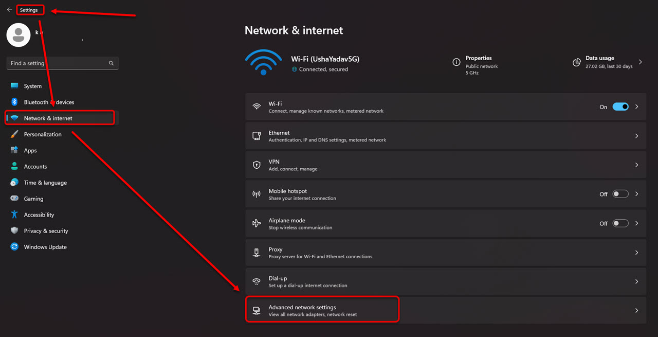 Fix WiFi keeps disconnecting in Windows 11