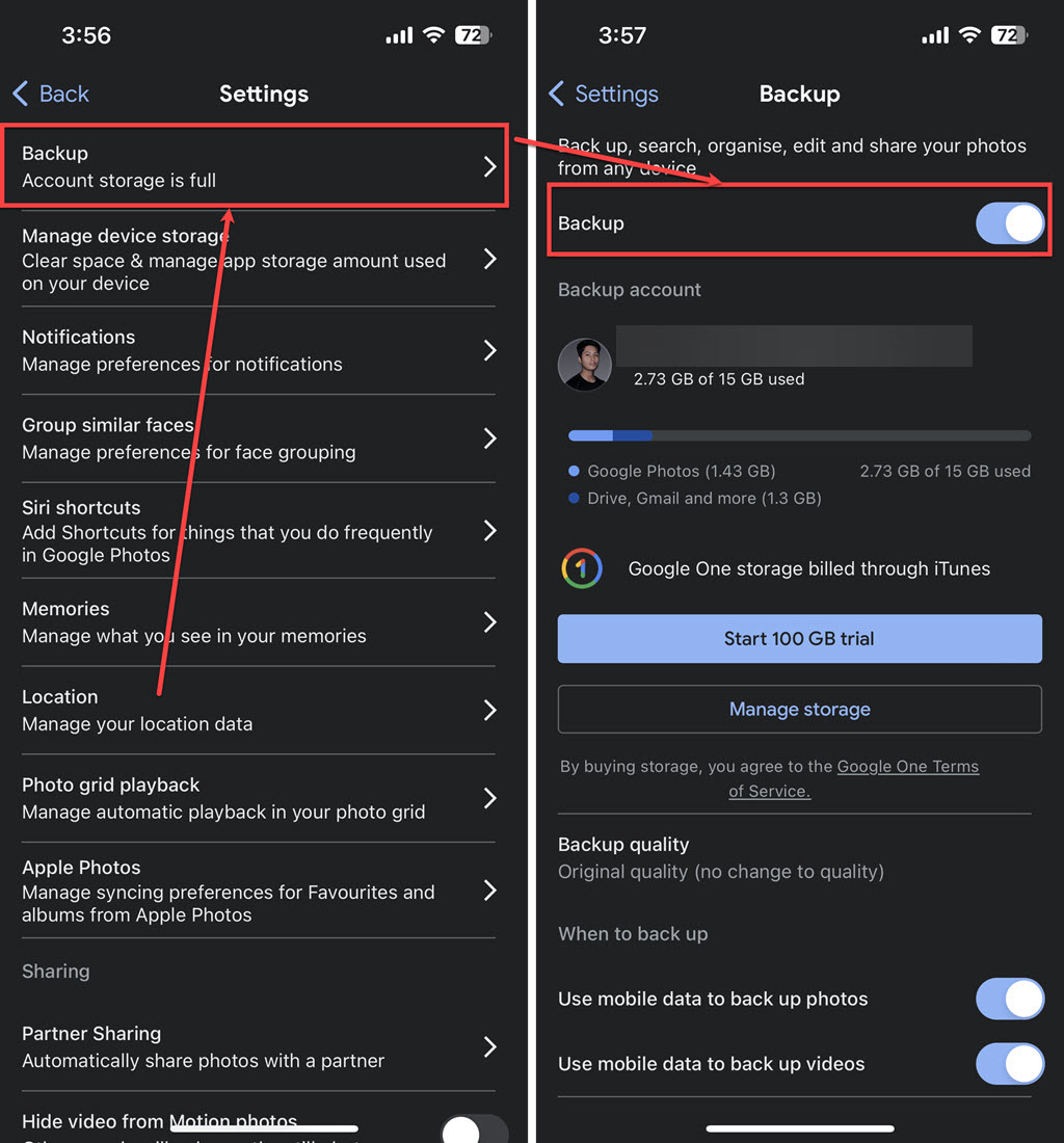 How To Unsync Google Photos From IPhone How to unsync google photos from iphone