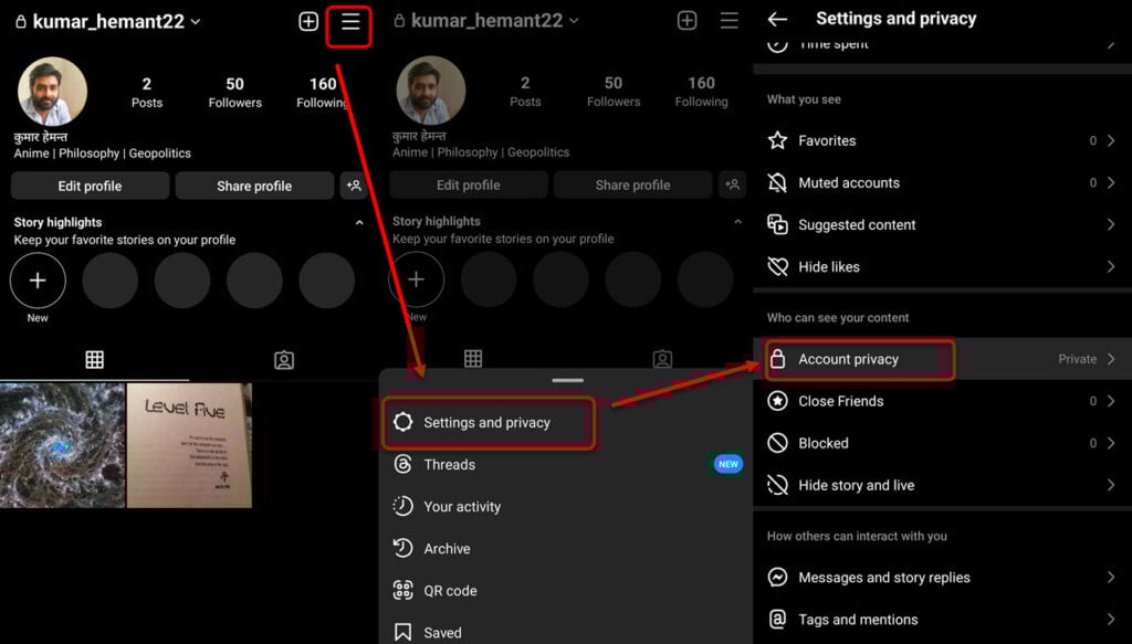 Fix: Post couldn't be shared on Instagram 1 This is an image of instagrampublicaccount ss1