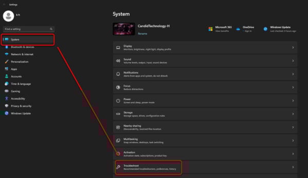 This is an image of bluetoothtroubleshooterwindows11 ss1