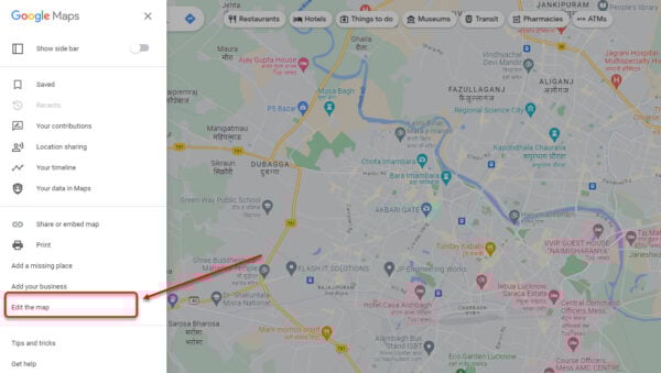 This is an image of googlemapseditthemap ss1