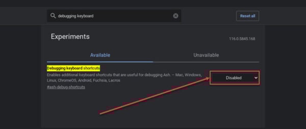 This is an image of disable touch screen on chromebook ss2