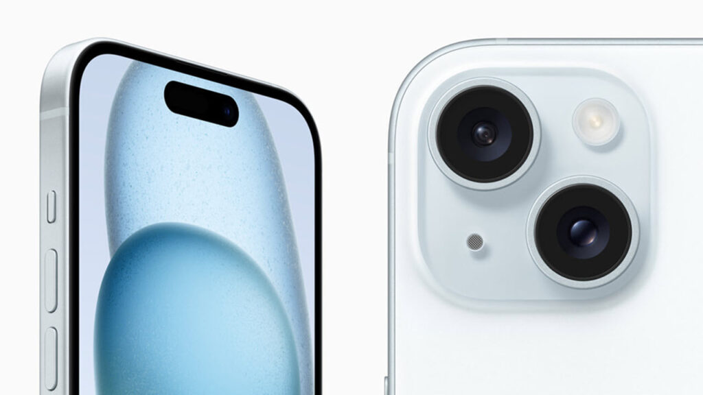 This is an image of iphone 15 camera