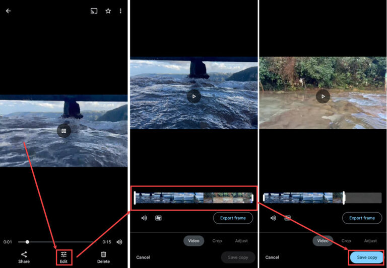 How to trim a video on Android?