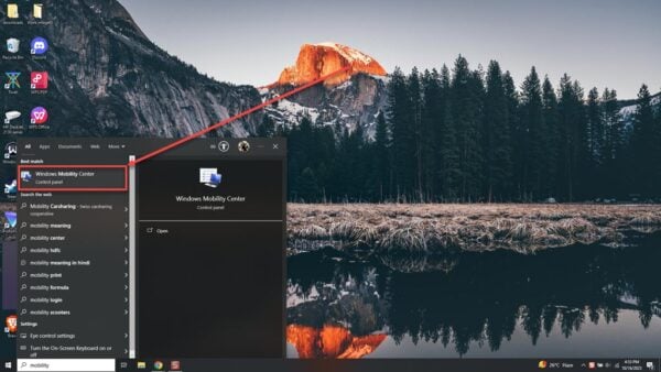 This is an image of enable presentation mode ss1