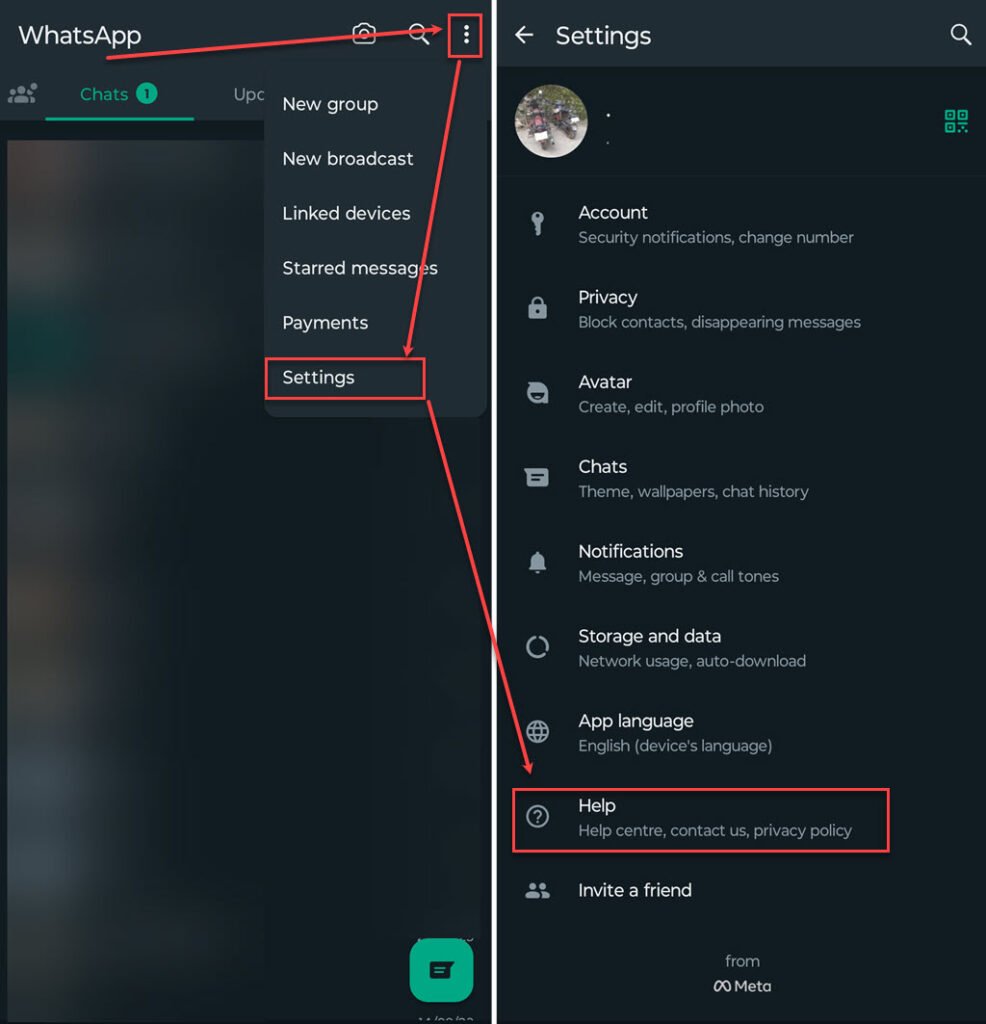 How to track a scammer on Whatsapp? 2 This is an image of report on whatsapp ss1 1