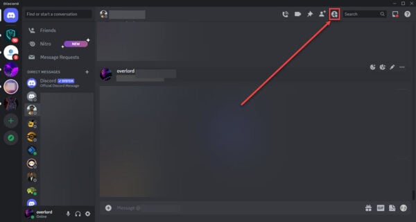 This is an image of view profile icon discord ss