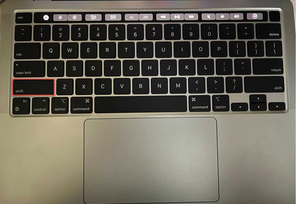 How to select all on a Mac?