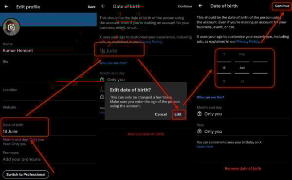 This is an image of changetwitterdobapp ss2