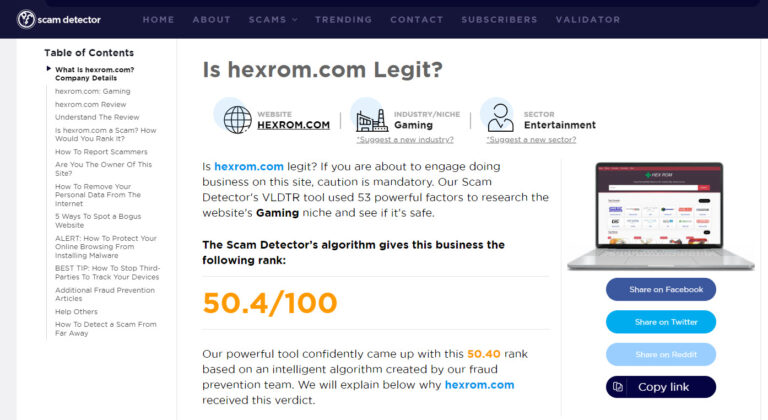 Is Hexrom safe?