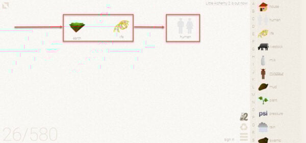 This is an image of human little alachemy ss