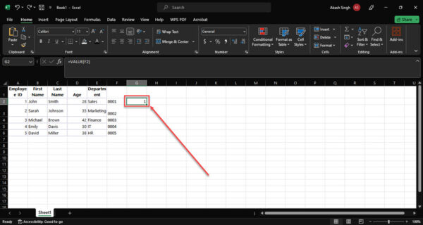 This is an image of remove leading zeros formula excel ss3