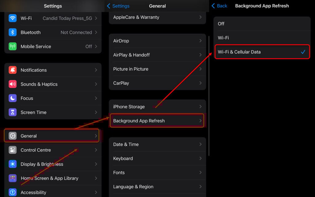 This is an image of backgroundapprefreshiosiphone ss1