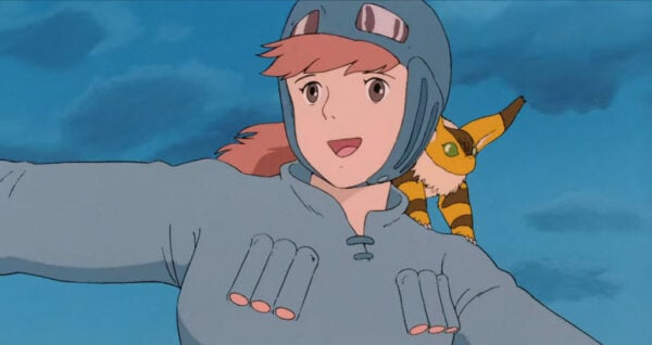 This is an image of nausicaa of the valley of the wind ss