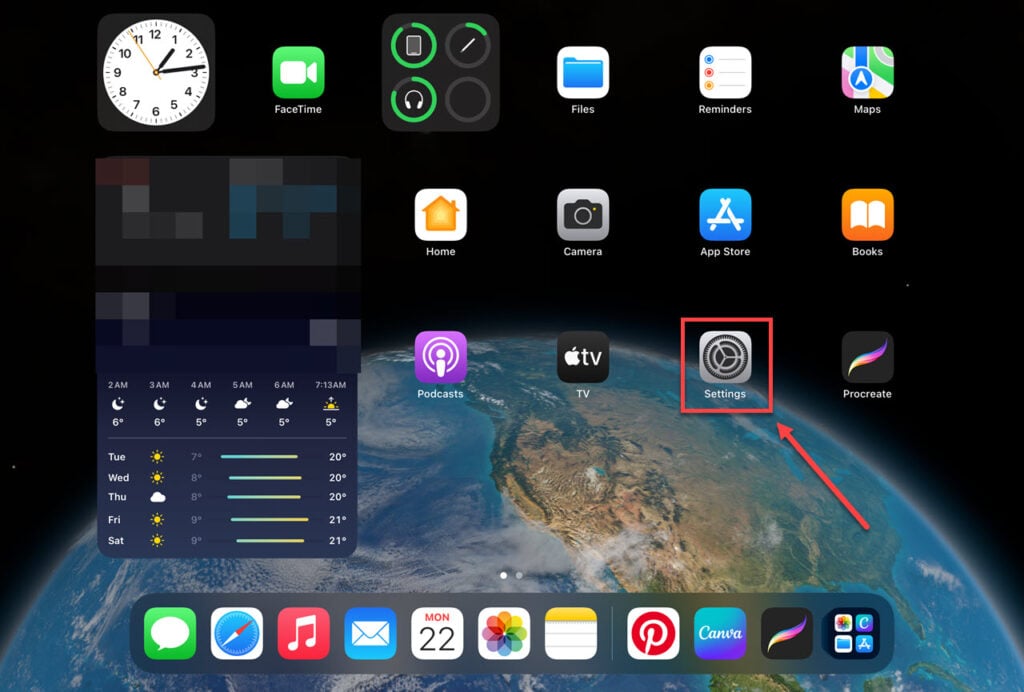 How to turn off messages on your iPad? 1 This is an image of ipad settings photo