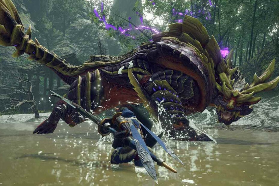 This is an image of monster hunter rise featured