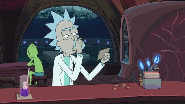This is an image of rick and morty wallpaper featured