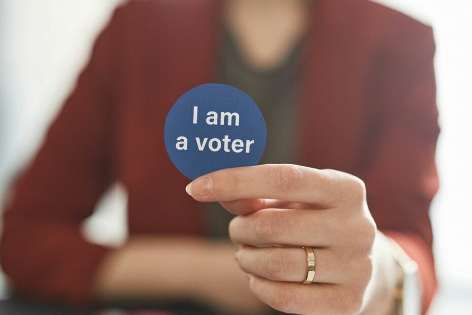 This is an image of voter id featured