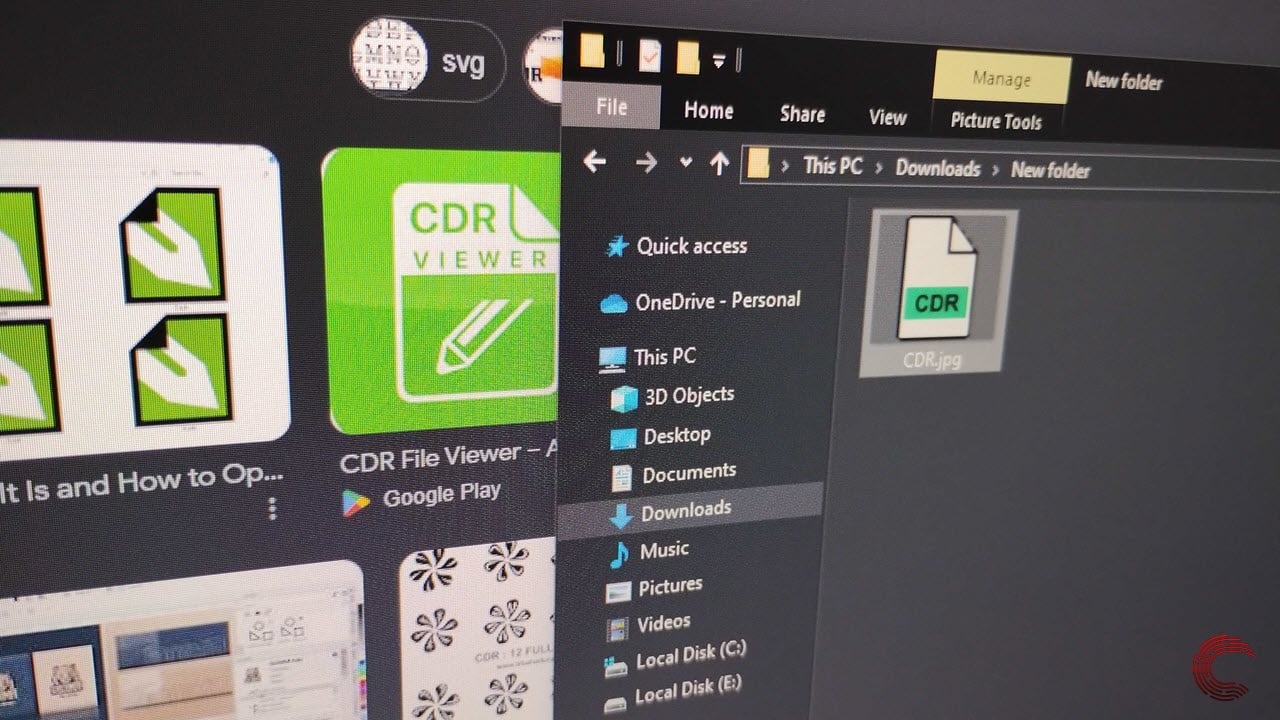 How to open a CDR file online?