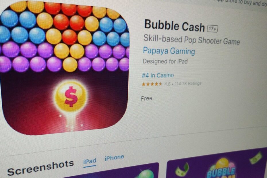 This is an image of bubble cash featured