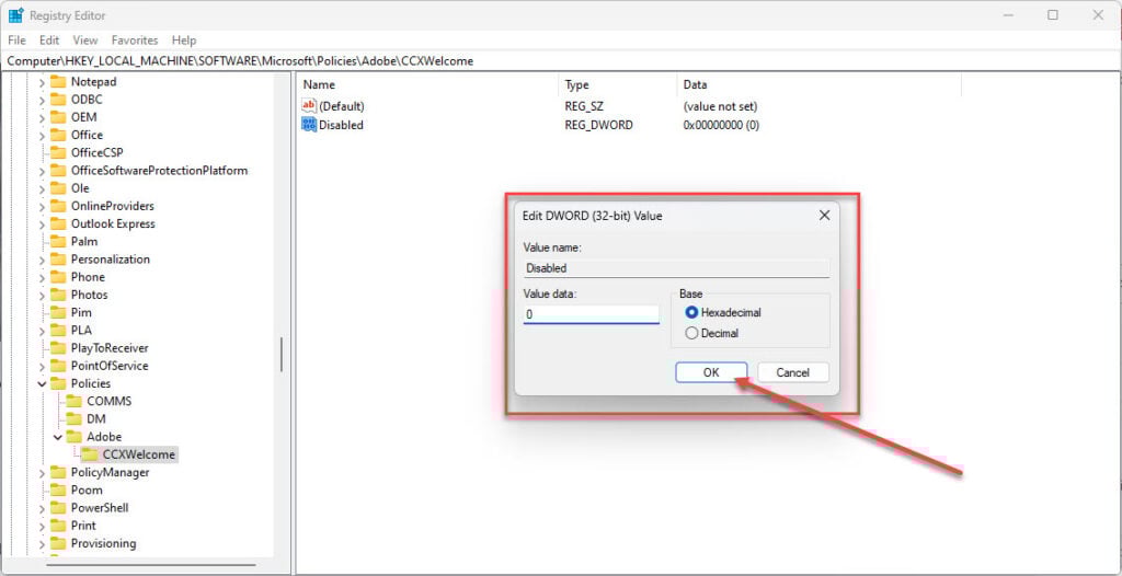 What is CCXProcess? Why is it hogging CPU resources? 16 This is an image of ccxprocess regedit 6