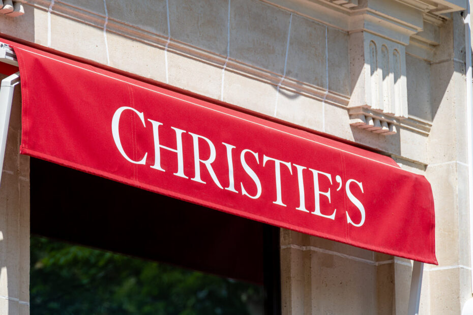 This is an image of christies auction 1 france