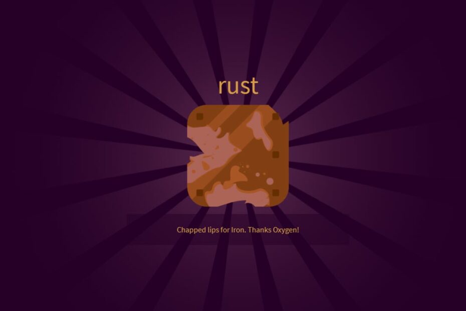This is an image of rust featured la2
