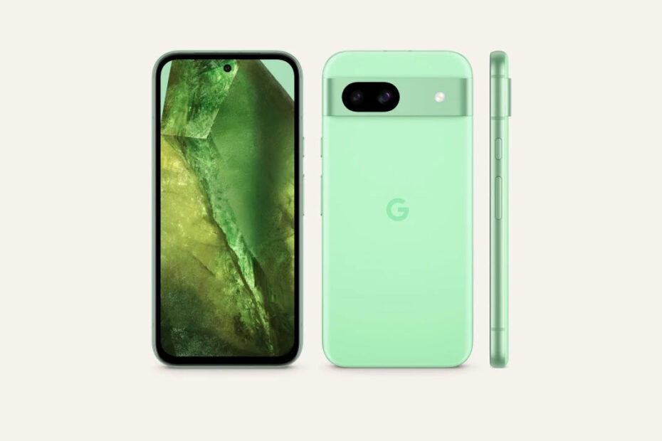 This is an image of pixel 8a featured