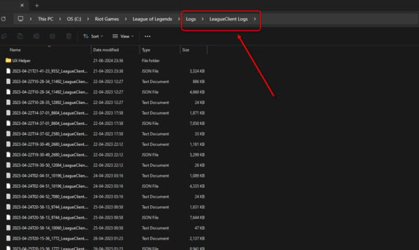 This is an image of clearleagueoflegendscache ss1