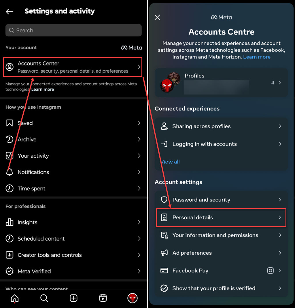 Picture of How to delete Instagram email?