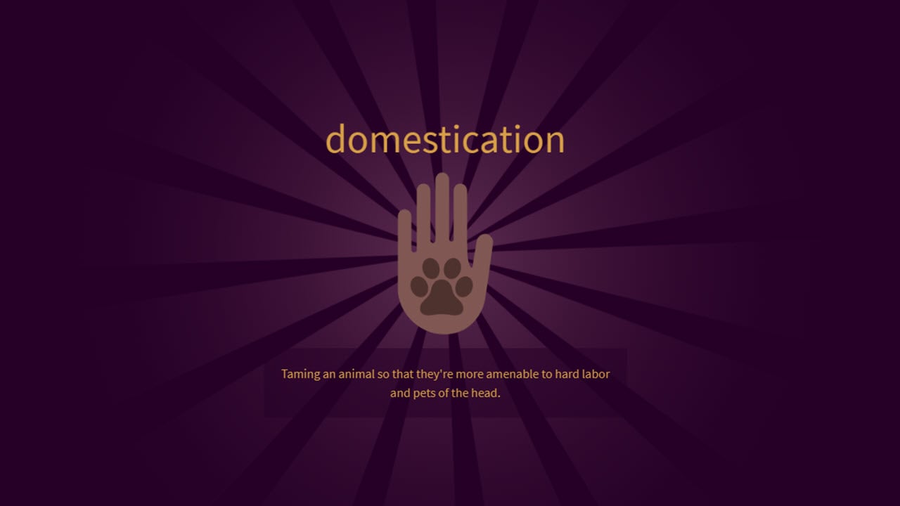 How to make Domestication in Little Alchemy 2?