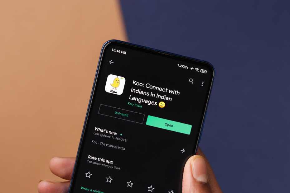 This is an image of koo app featured
