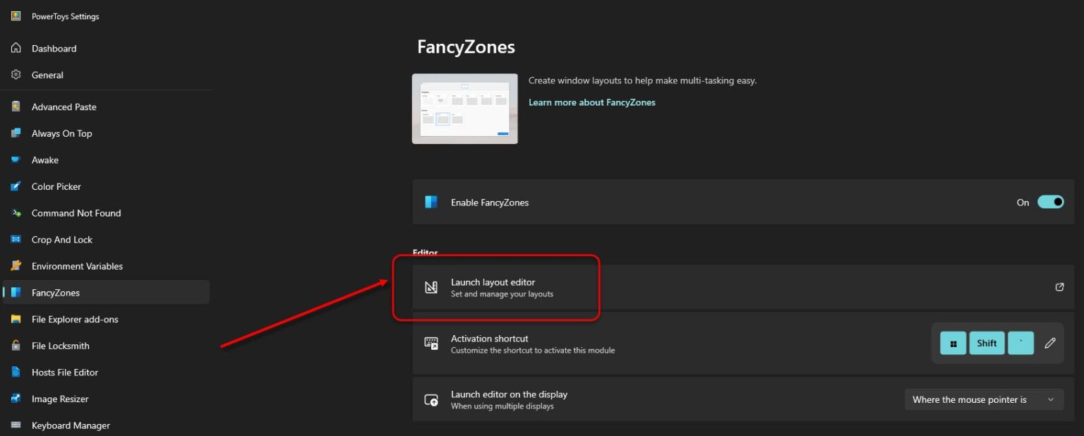 Fancyzone Layout How to use FancyZones in Microsoft PowerToys?