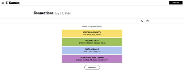 This is an image of nyt july 24