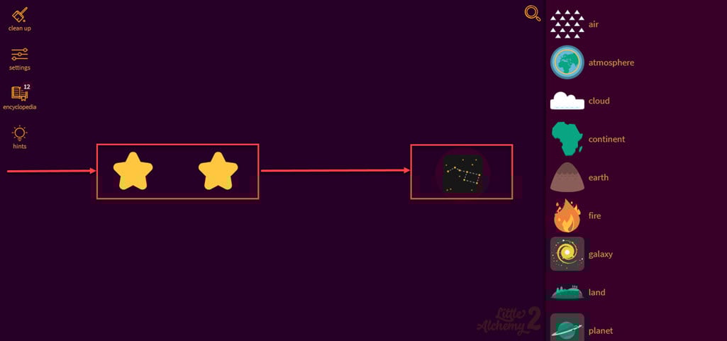 This is an image of constellation la2