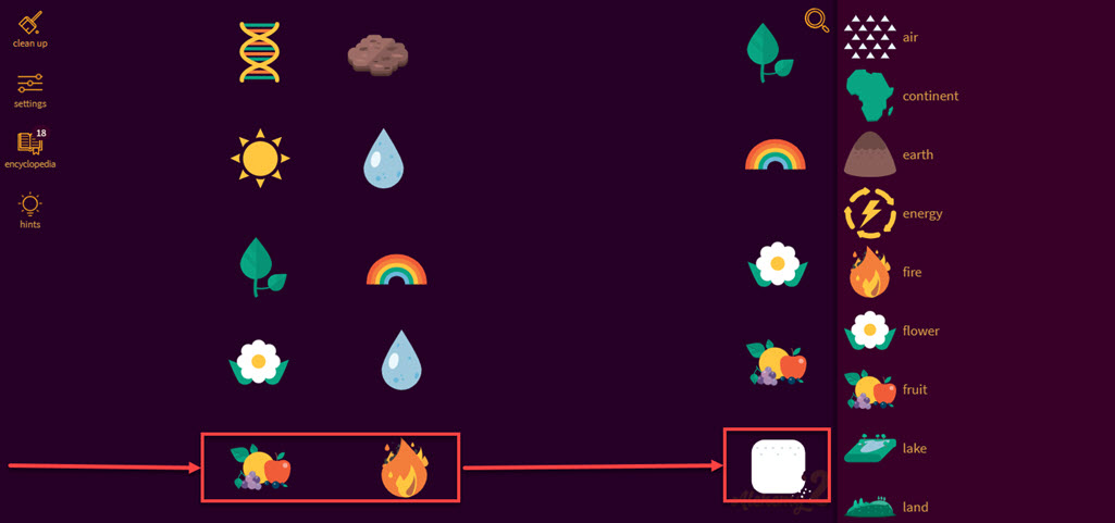 How to make Cotton Candy in Little Alchemy 2? 17 This is an image of sugar la2