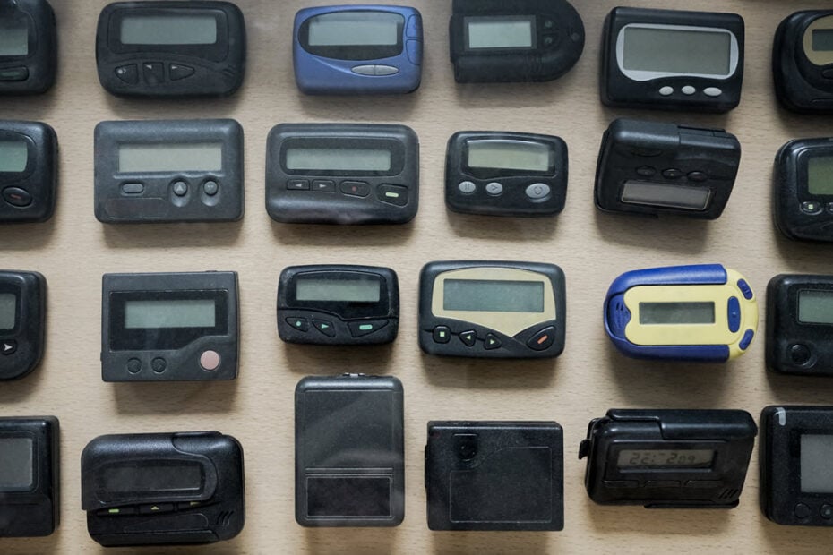 This is an image of pager featured