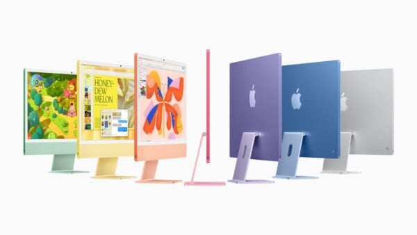 This is an image of imac m4 taken from apple